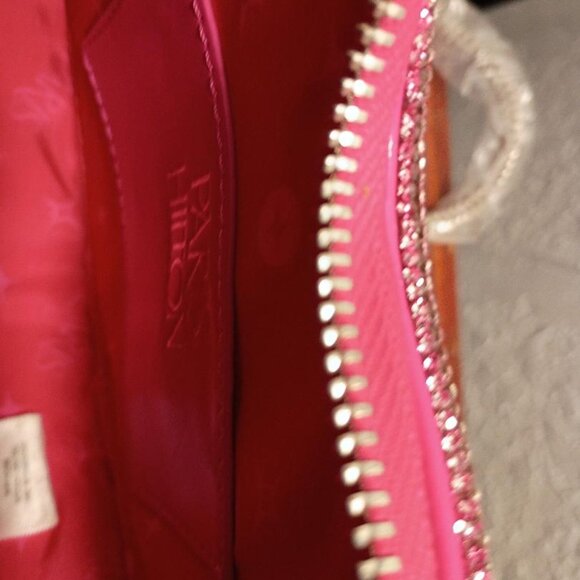 Paris Hilton Women's Amour Chain Shoulder Bag, Pink Rhinestone - Picture 4 of 5